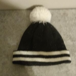 Black and White Winter Hat